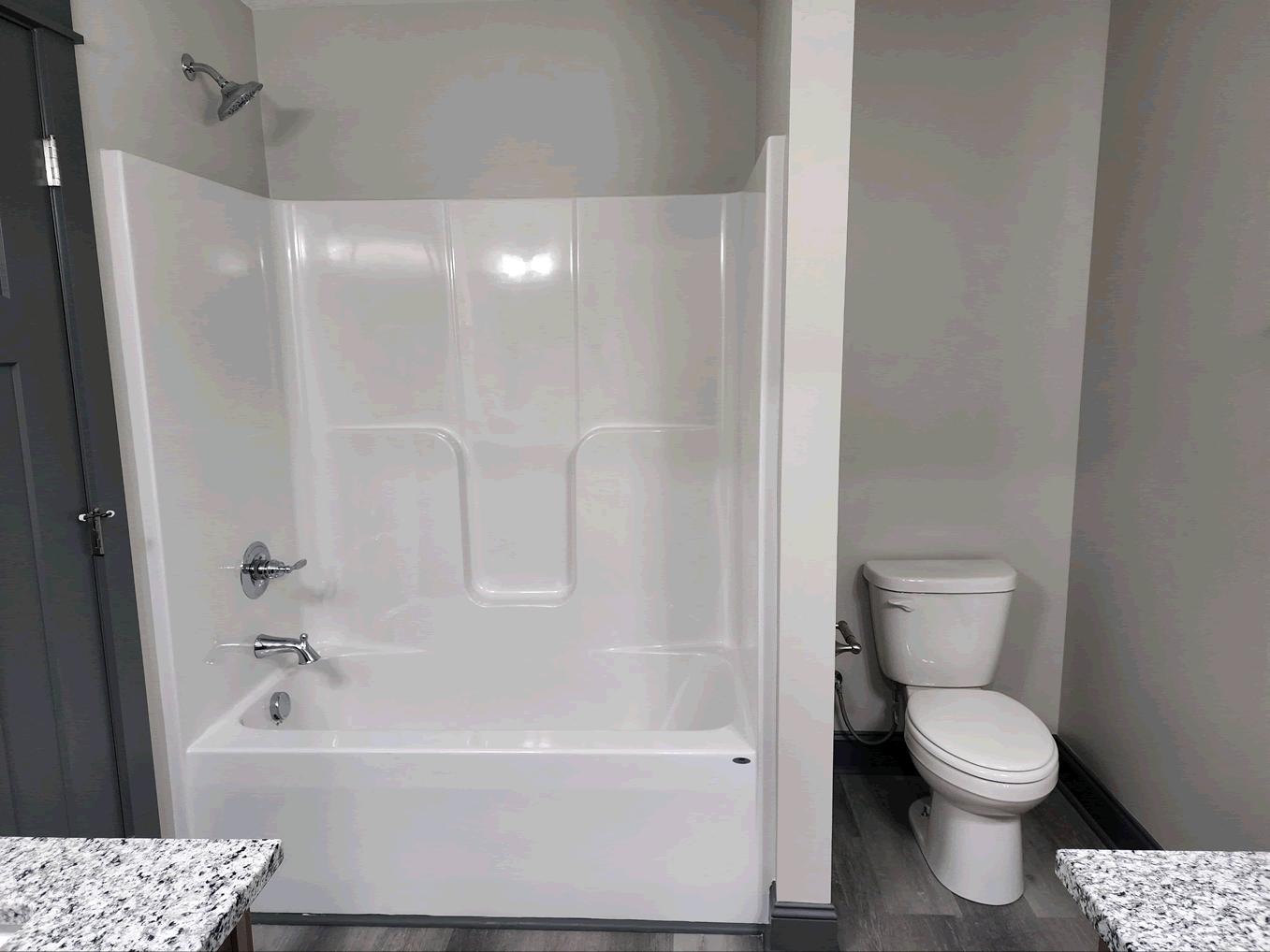 Barndominium Sale Center Bathroom