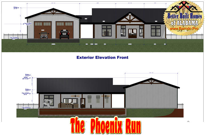 HUNTSVILLE ALABAMA HOME BUILDER BARNDO PRO THE PHOENIX RUN BARNDOMINIUM