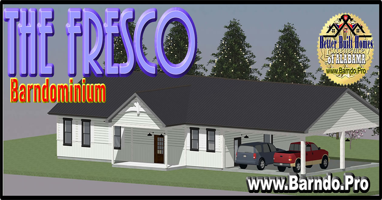 Click to view more on the Fresco Barndominium