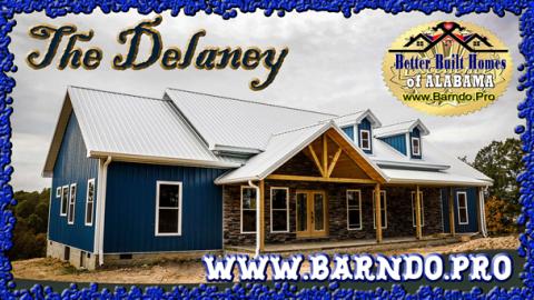 Delaney Barndominium floor plans and info on the Delaney Barndo